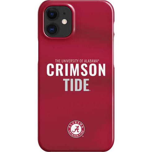 University of Alabama Crimson Pride iPhone 12 Mini Lite Case
