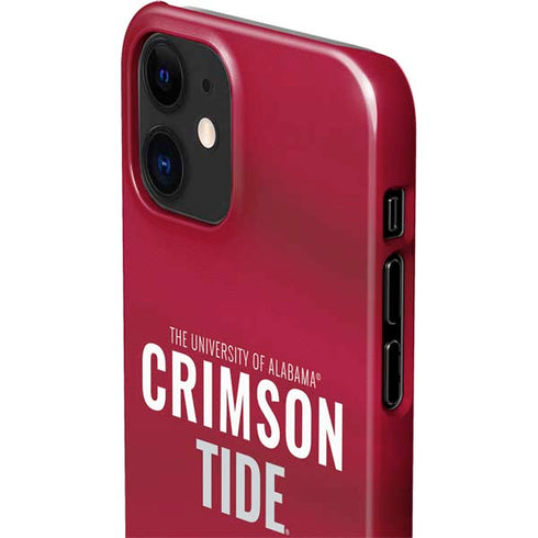 University of Alabama Crimson Pride iPhone 12 Mini Lite Case