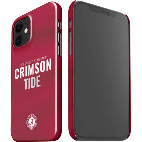 University of Alabama Crimson Pride iPhone 12 Mini Lite Case