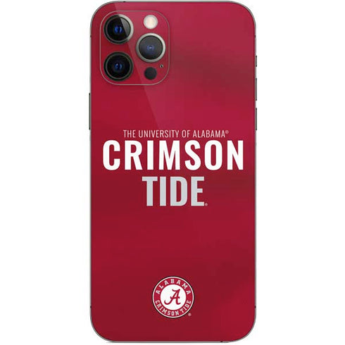 University of Alabama Crimson Pride iPhone 12 Pro Skin