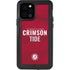 University of Alabama Crimson Pride iPhone 12 Pro Waterproof Case