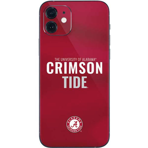 University of Alabama Crimson Pride iPhone 12 Skin