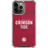 University of Alabama Crimson Pride iPhone 13 Pro Max Clear Case