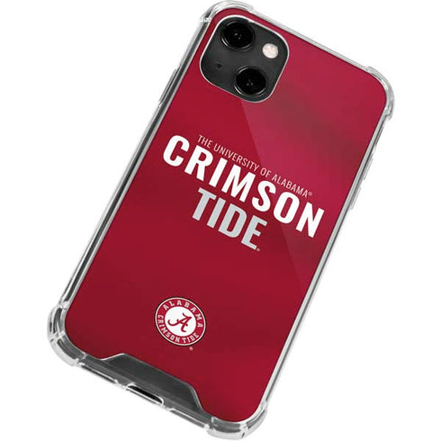 University of Alabama Crimson Pride iPhone 14 Clear Case
