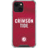 University of Alabama Crimson Pride iPhone 14 Plus Clear Case