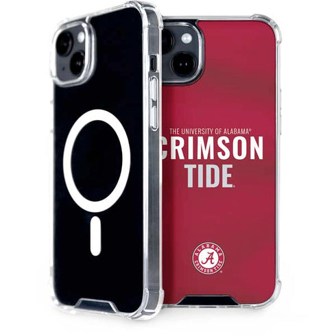 University of Alabama Crimson Pride iPhone 15 Plus MagSafe Case