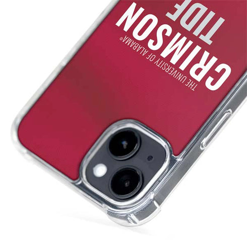 University of Alabama Crimson Pride iPhone 15 Plus MagSafe Case