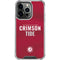University of Alabama Crimson Pride iPhone 14 Pro Clear Case