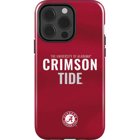 University of Alabama Crimson Pride iPhone 15 Pro Impact Case