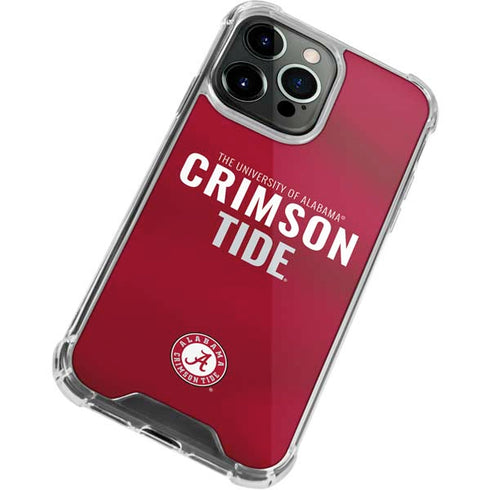 University of Alabama Crimson Pride iPhone 15 Pro Max Clear Case