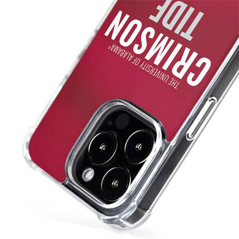 University of Alabama Crimson Pride iPhone 15 Pro Max MagSafe Case