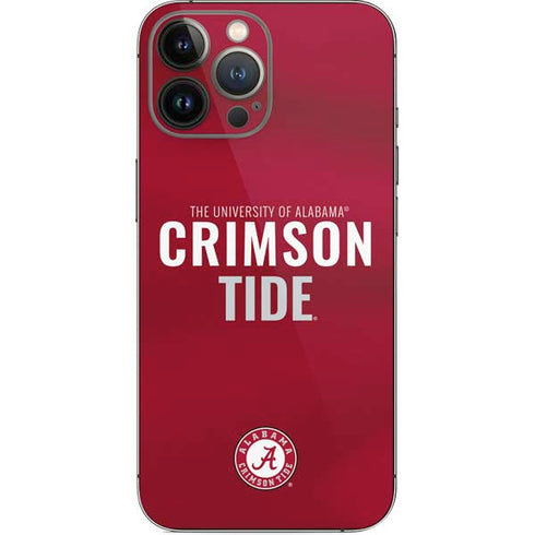 University of Alabama Crimson Pride iPhone 14 Pro Max Skin