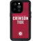 University of Alabama Crimson Pride iPhone 14 Pro Waterproof Case
