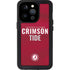 University of Alabama Crimson Pride iPhone 14 Pro Waterproof Case