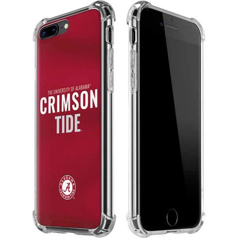 University of Alabama Crimson Pride iPhone 7/8 Plus Clear Case