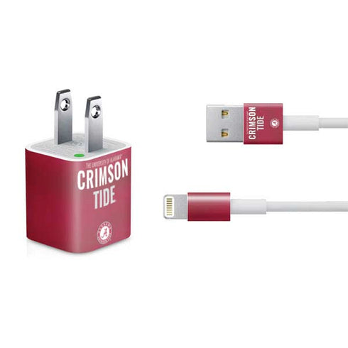 University of Alabama Crimson Pride iPhone Charger (5W USB) Skin