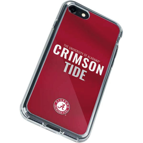 University of Alabama Crimson Pride iPhone SE (2nd & 3rd Gen) Clear Case