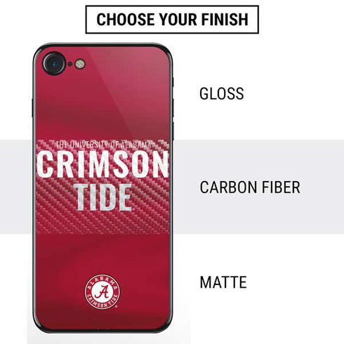 University of Alabama Crimson Pride iPhone SE (2nd & 3rd Gen) Skin