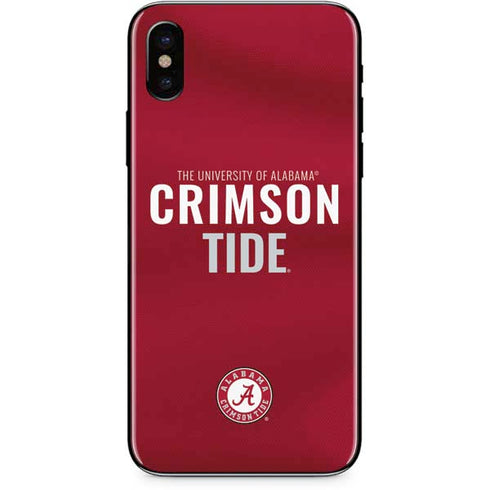 University of Alabama Crimson Pride iPhone XS Max Skin