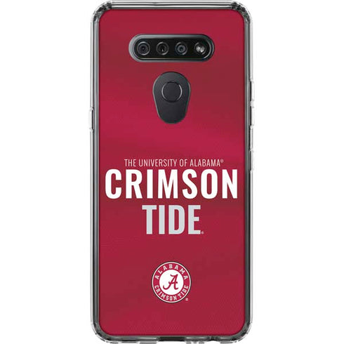 University of Alabama Crimson Pride LG K51/Q51 Clear Case