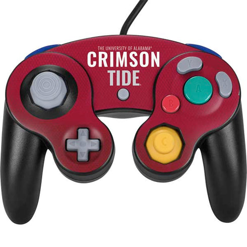 University of Alabama Crimson Pride Nintendo GameCube Controller Skin
