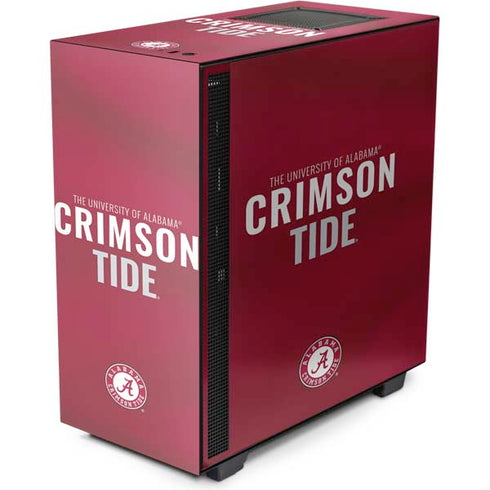 University of Alabama Crimson Pride NZXT H510 Compact ATX Mid-Tower Case Skin