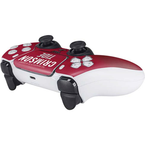 University of Alabama Crimson Pride PS5 Controller Skin