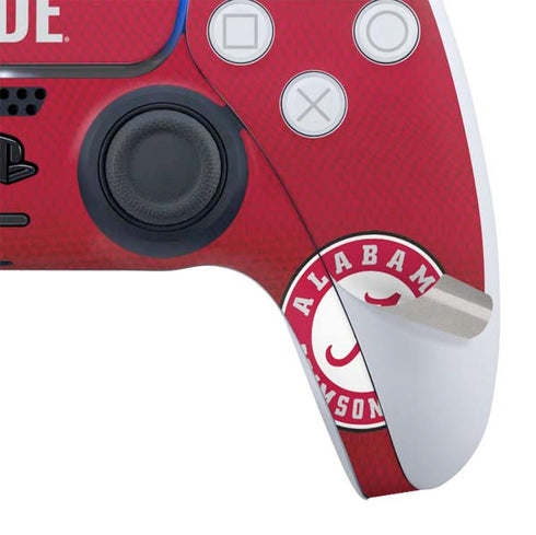 University of Alabama Crimson Pride PS5 Controller Skin