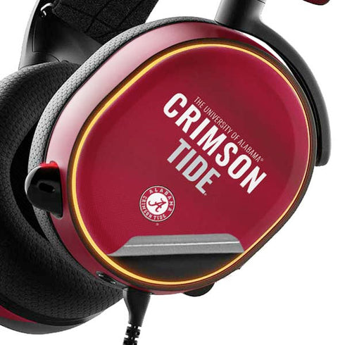 University of Alabama Crimson Pride SteelSeries Arctis 3 Skin