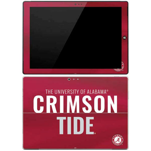 University of Alabama Crimson Pride Surface Pro 3 Skin