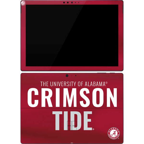 University of Alabama Crimson Pride Surface Pro 7 Skin