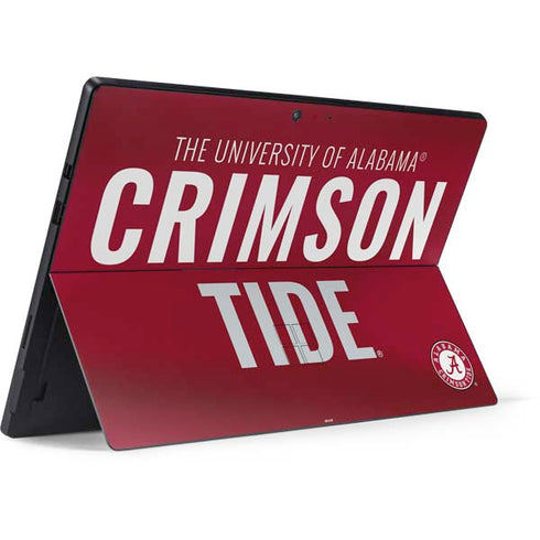 University of Alabama Crimson Pride Surface Pro 7 Skin