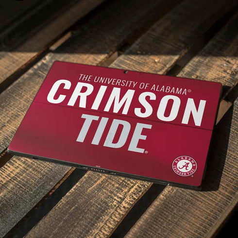 University of Alabama Crimson Pride Surface Pro 7 Skin
