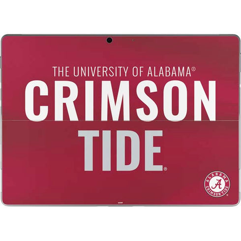 University of Alabama Crimson Pride Surface Pro 8 Skin