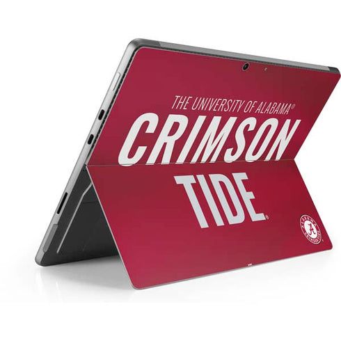 University of Alabama Crimson Pride Surface Pro 8 Skin