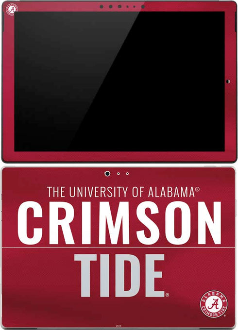 University of Alabama Crimson Pride Surface Pro (2017) Skin