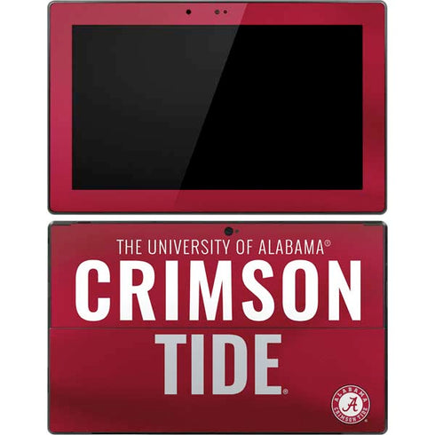 University of Alabama Crimson Pride Surface Pro Tablet Skin
