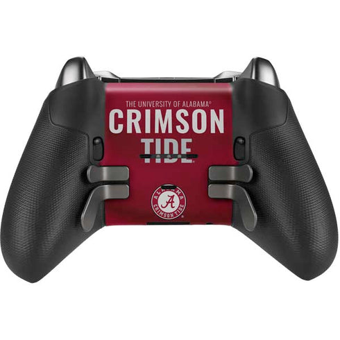 University of Alabama Crimson Pride Xbox Elite Wireless Controller Series 2 Skin