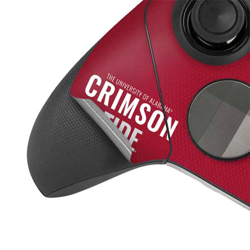 University of Alabama Crimson Pride Xbox Elite Wireless Controller Series 2 Skin