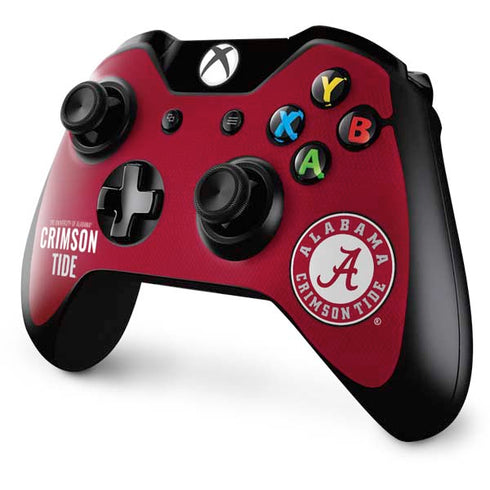 University of Alabama Crimson Pride Xbox One Controller Skin