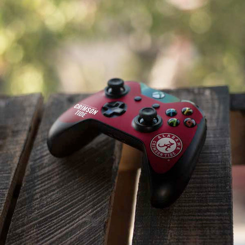 University of Alabama Crimson Pride Xbox One Controller Skin