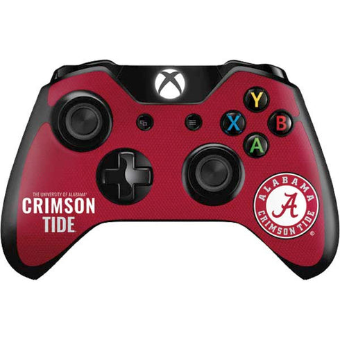 University of Alabama Crimson Pride Xbox One Controller Skin
