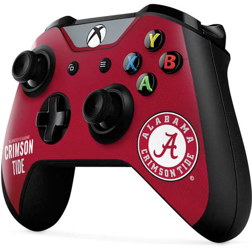 University of Alabama Crimson Pride Xbox One X Controller Skin