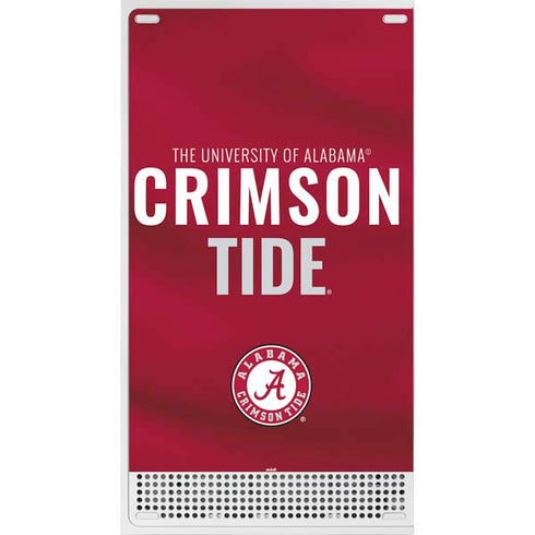 University of Alabama Crimson Pride Xbox Series S Console Skin