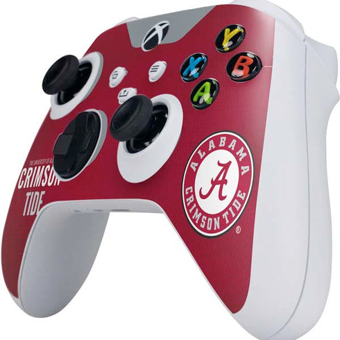 University of Alabama Crimson Pride Xbox Series S Controller Skin