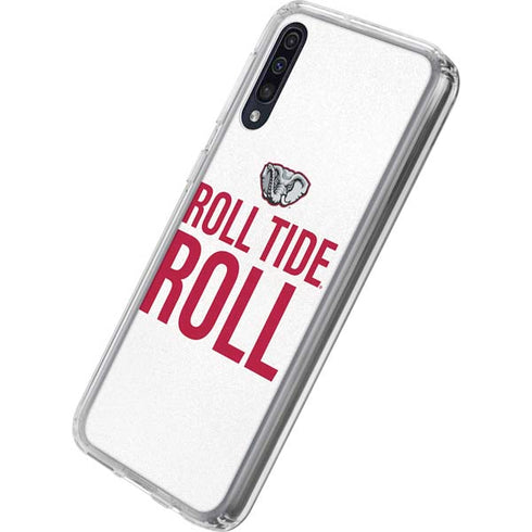 University of Alabama Crimson Roll Tide Galaxy A50 Clear Case