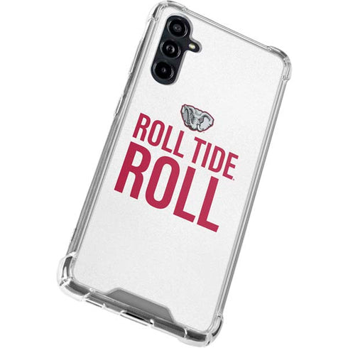 University of Alabama Crimson Roll Tide Galaxy A54 5G Clear Case