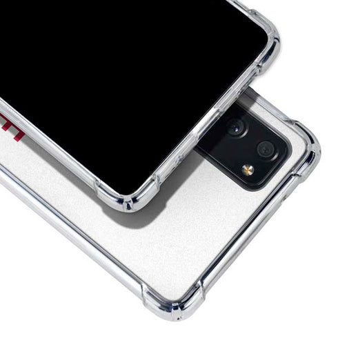 University of Alabama Crimson Roll Tide Galaxy S20 FE Clear Case