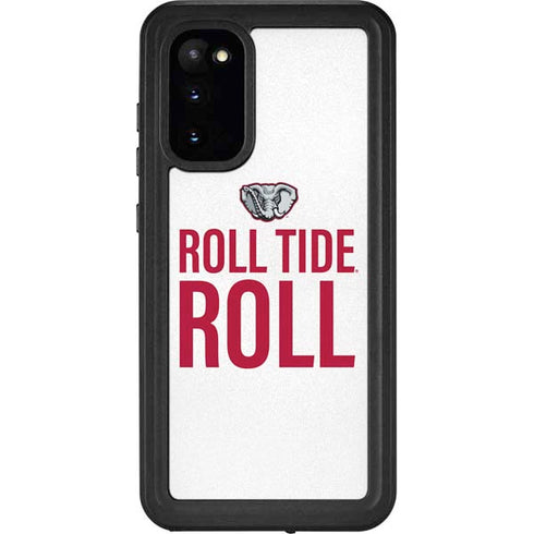 University of Alabama Crimson Roll Tide Galaxy S20 Waterproof Case