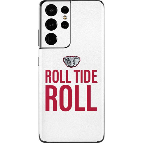University of Alabama Crimson Roll Tide Galaxy S21 Ultra 5G Skin